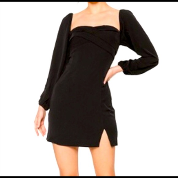 abercombie & fitch black mini dress | worn once - Picture 3 of 3